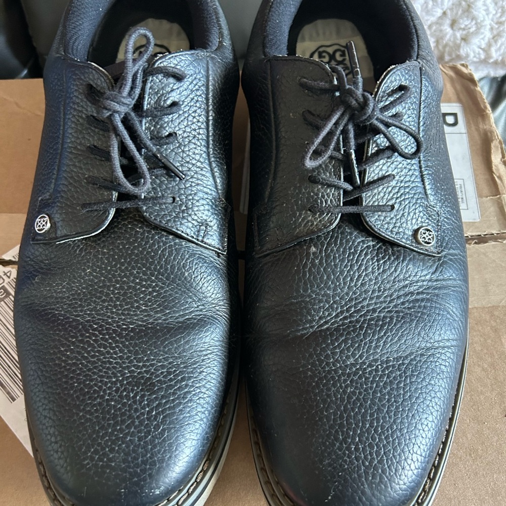 G/FORE Black Textured Men's Athletic Shoes